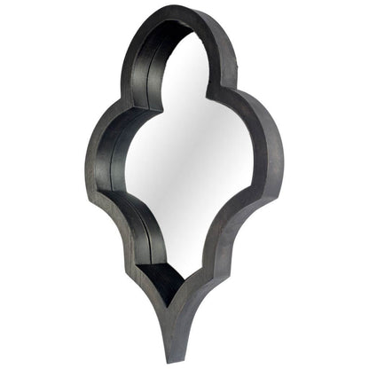 Black Novelty Accent Mirror