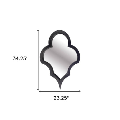 Black Novelty Accent Mirror