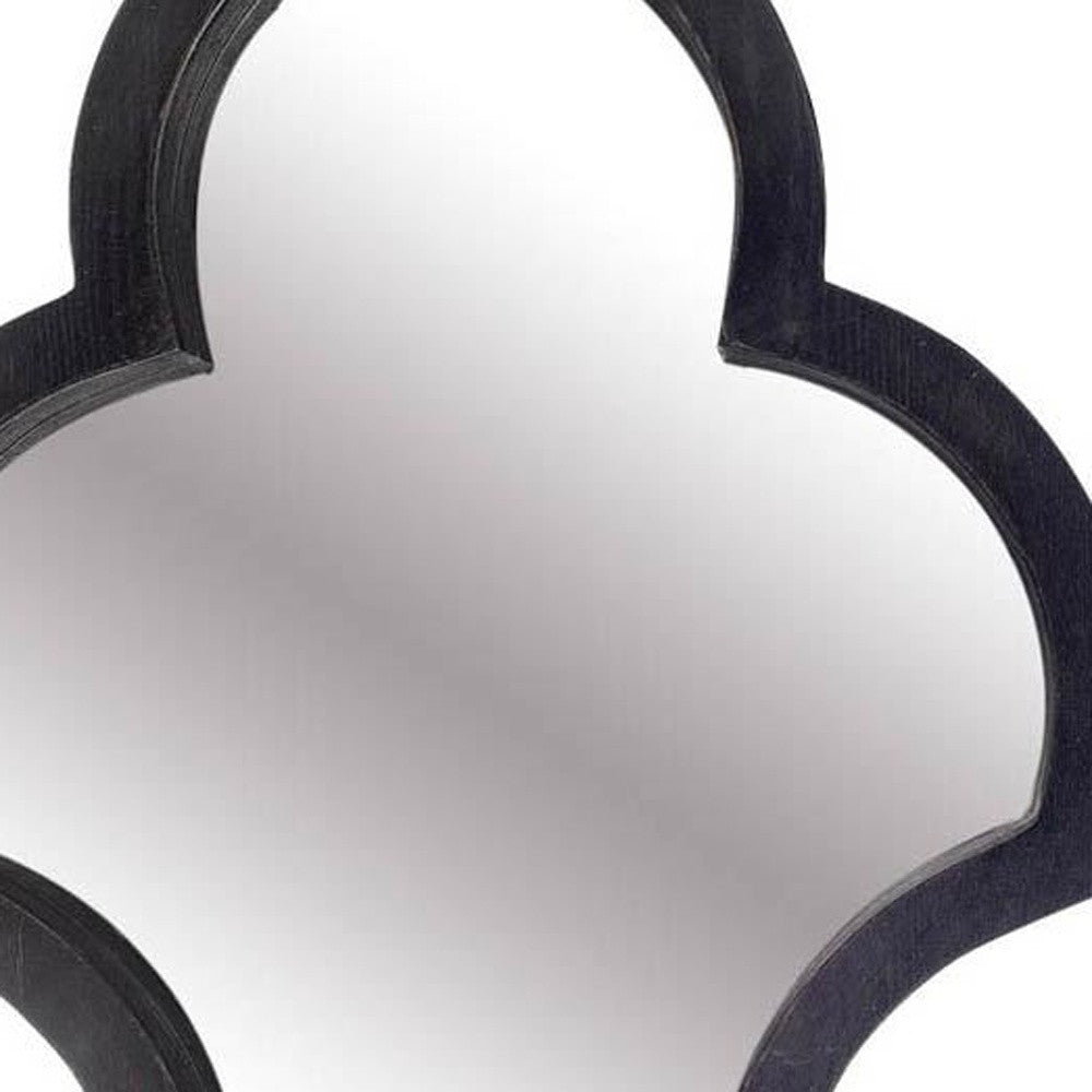 Black Novelty Accent Mirror