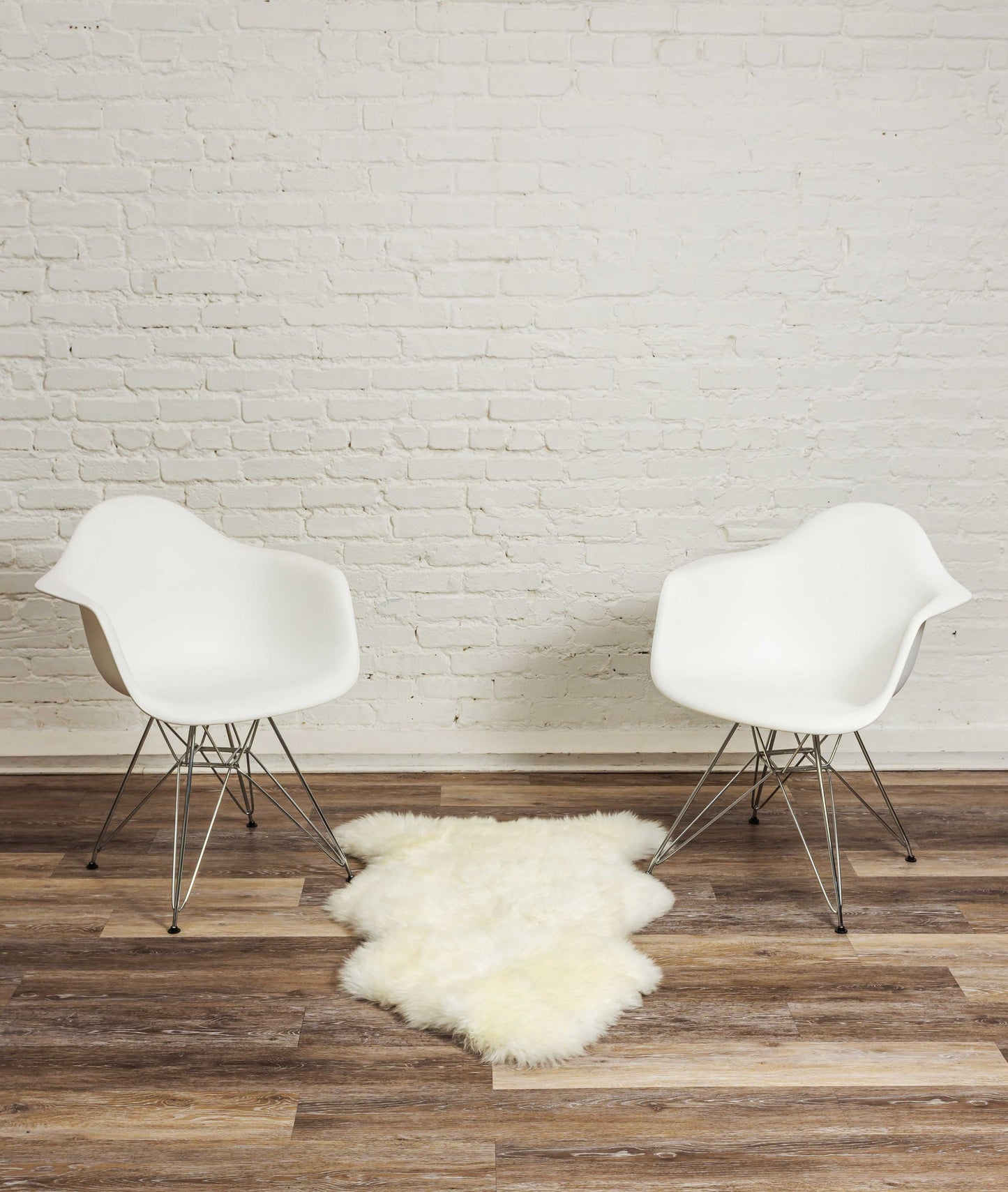 2' X 3' Dark Cream New Zealand Natural Sheepskin Rug