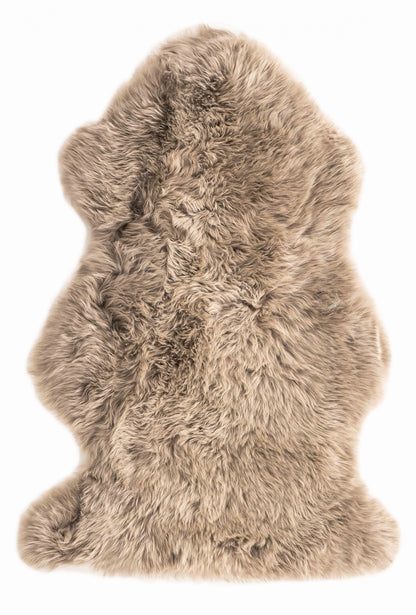 2' X 3' Dark Cream New Zealand Natural Sheepskin Rug