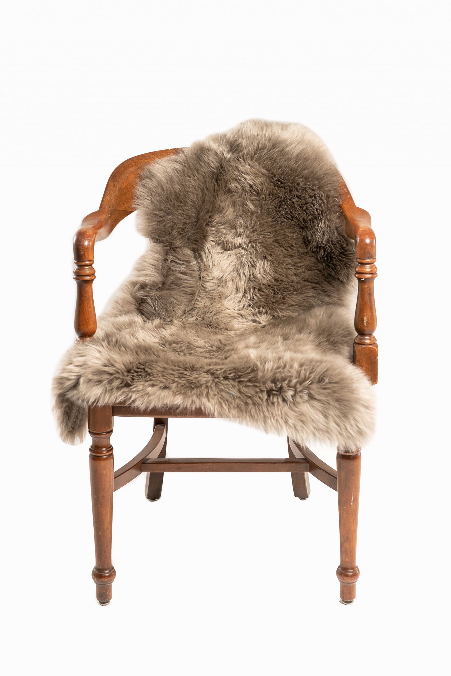 2' X 3' Dark Cream New Zealand Natural Sheepskin Rug
