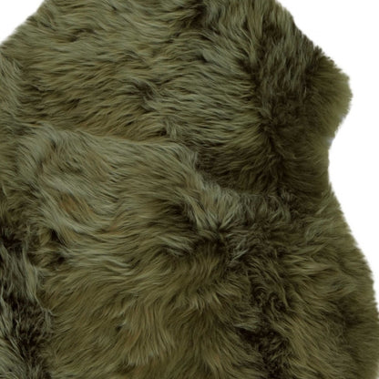2' X 3' Dark Cream New Zealand Natural Sheepskin Rug