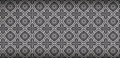 4" X 4" Burst Gray And White Peel And Stick Removable Tiles