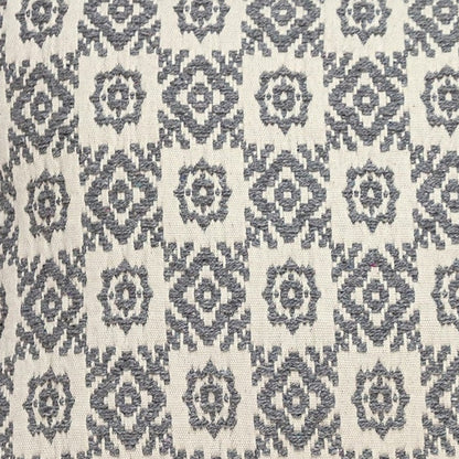 Neutral Grey Mosaic Throw Pillow