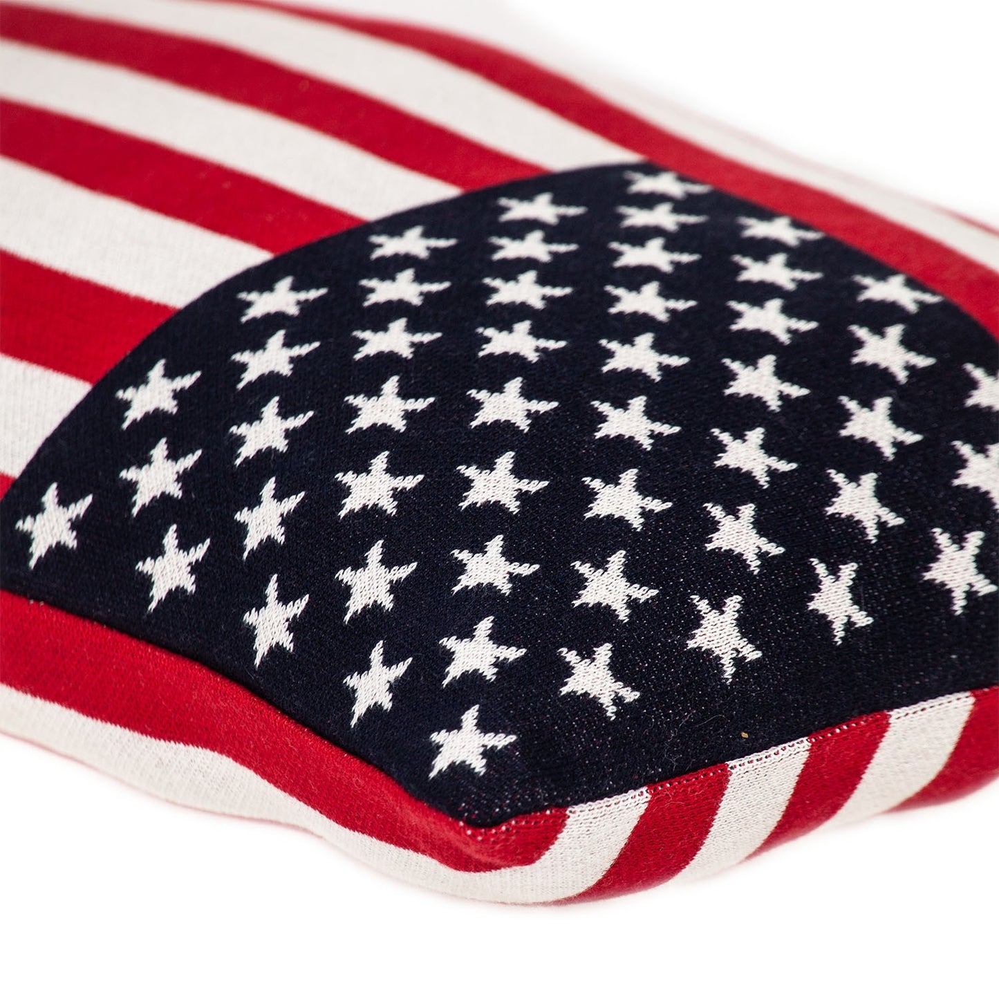 24" American Flag Lumbar Throw Pillow