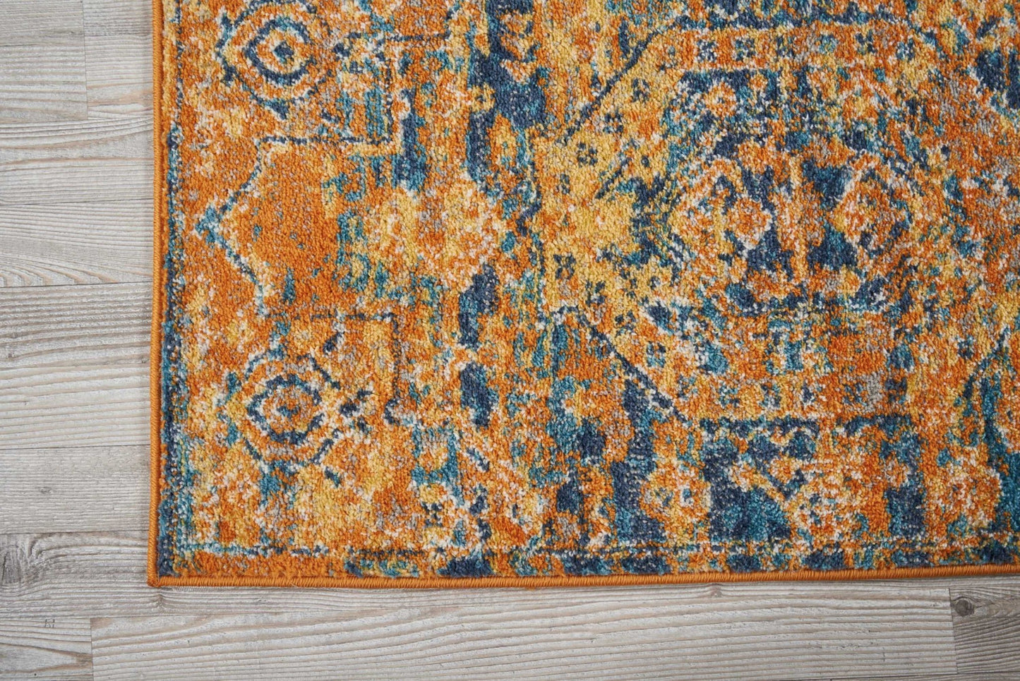 6' Sunset Power Loom Runner Rug