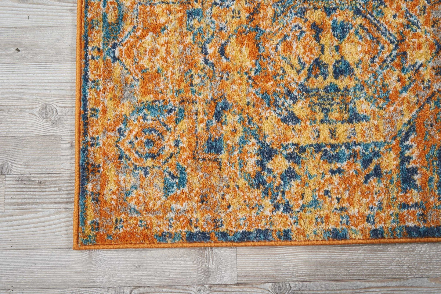 6' Sunset Power Loom Runner Rug