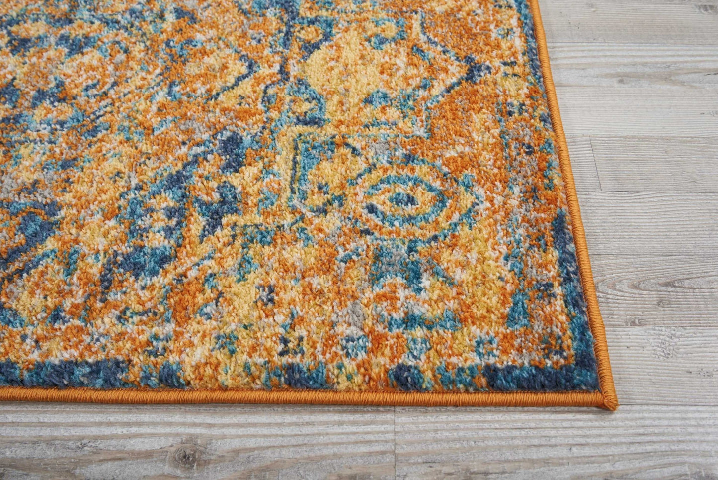 6' Sunset Power Loom Runner Rug