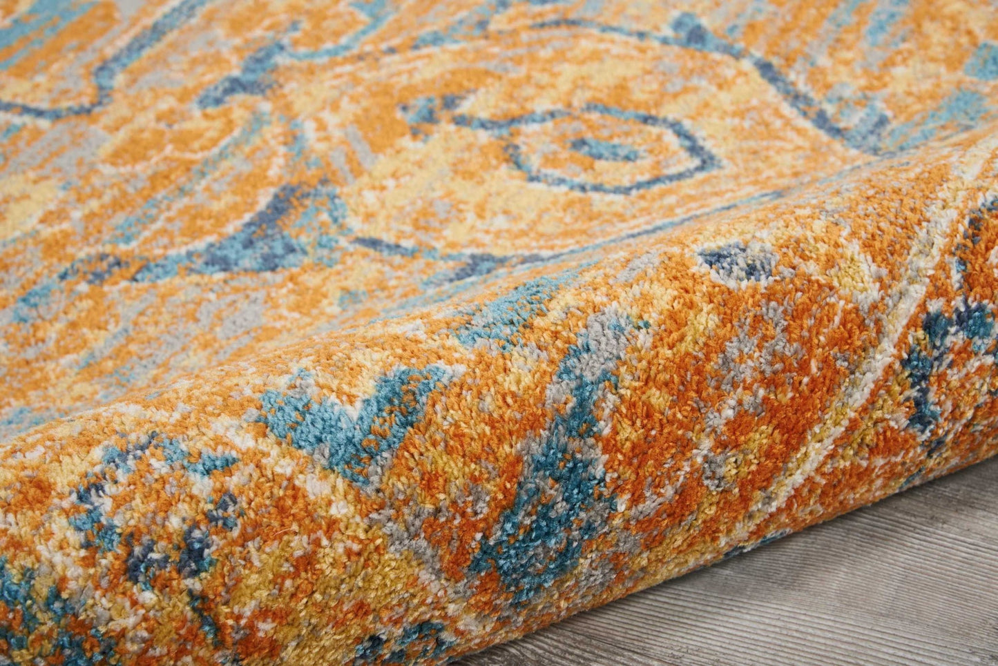 4' X 6' Sunset Power Loom Area Rug