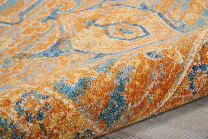 4' X 6' Sunset Power Loom Area Rug
