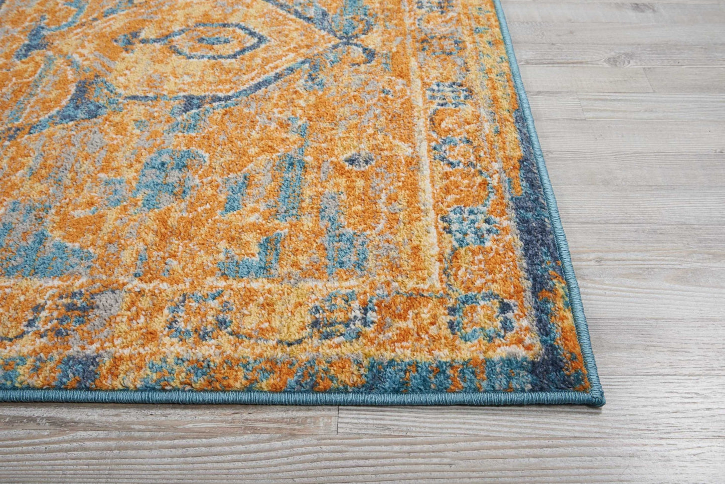 4' X 6' Sunset Power Loom Area Rug