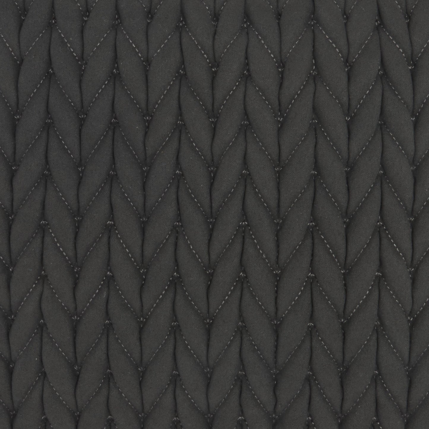 18" X 18" Charcoal Braided Polyester Zippered Pillow