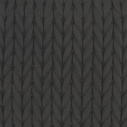 18" X 18" Charcoal Braided Polyester Zippered Pillow