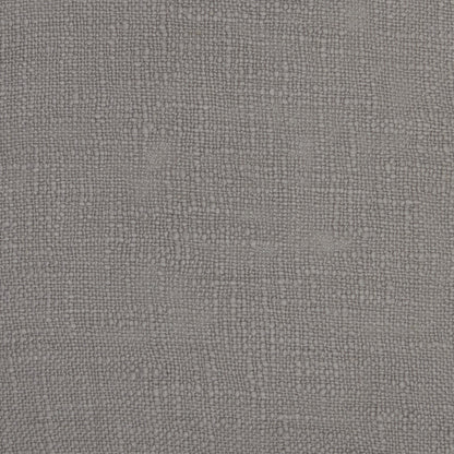 Gray Solid Woven Throw Pillow
