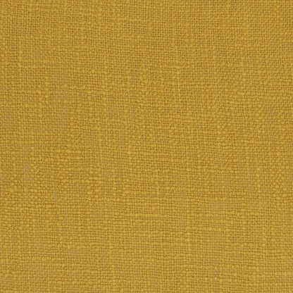 Mustard Solid Woven Throw Pillow