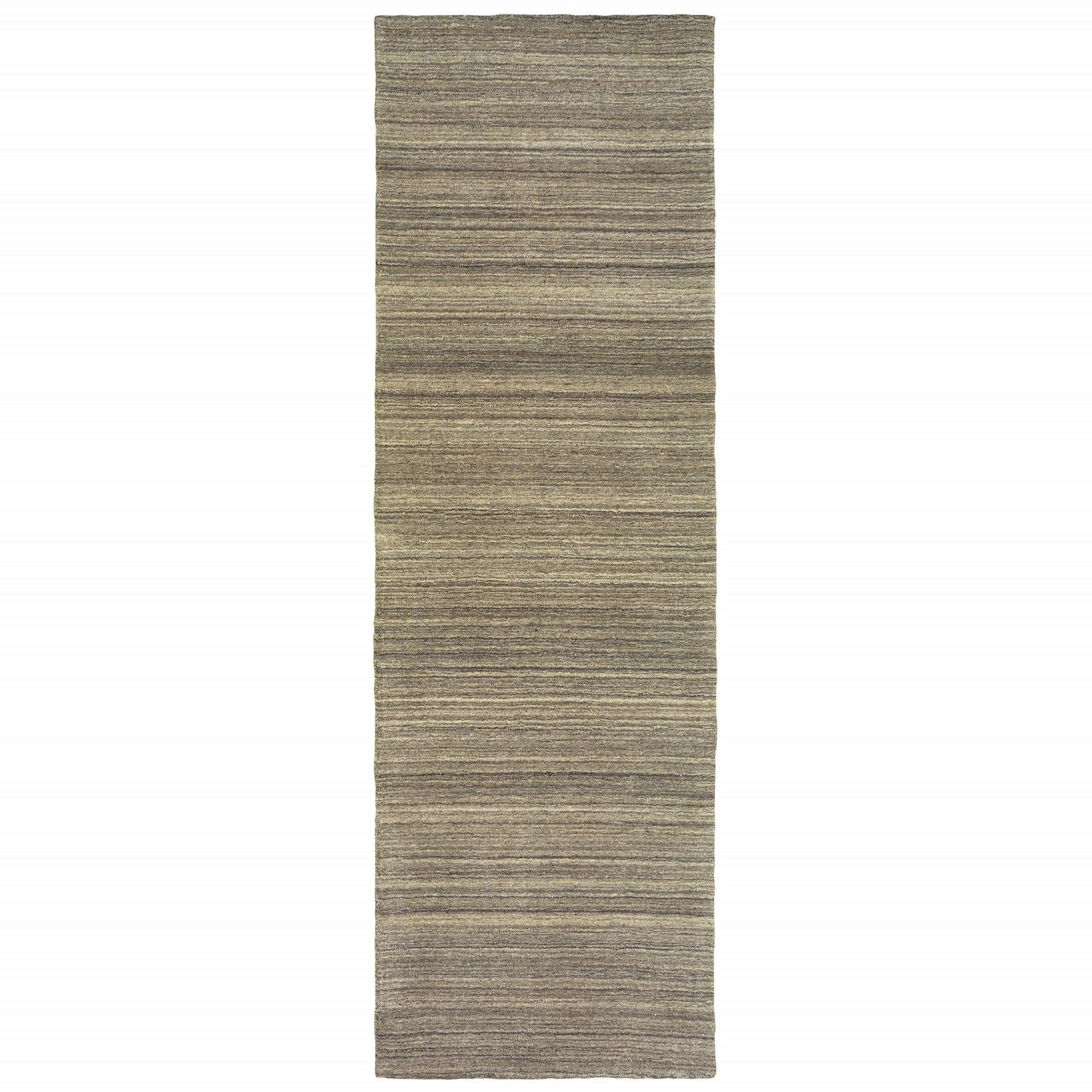 4'X6' Two-Toned Brown And Beige Indoor Area Rug