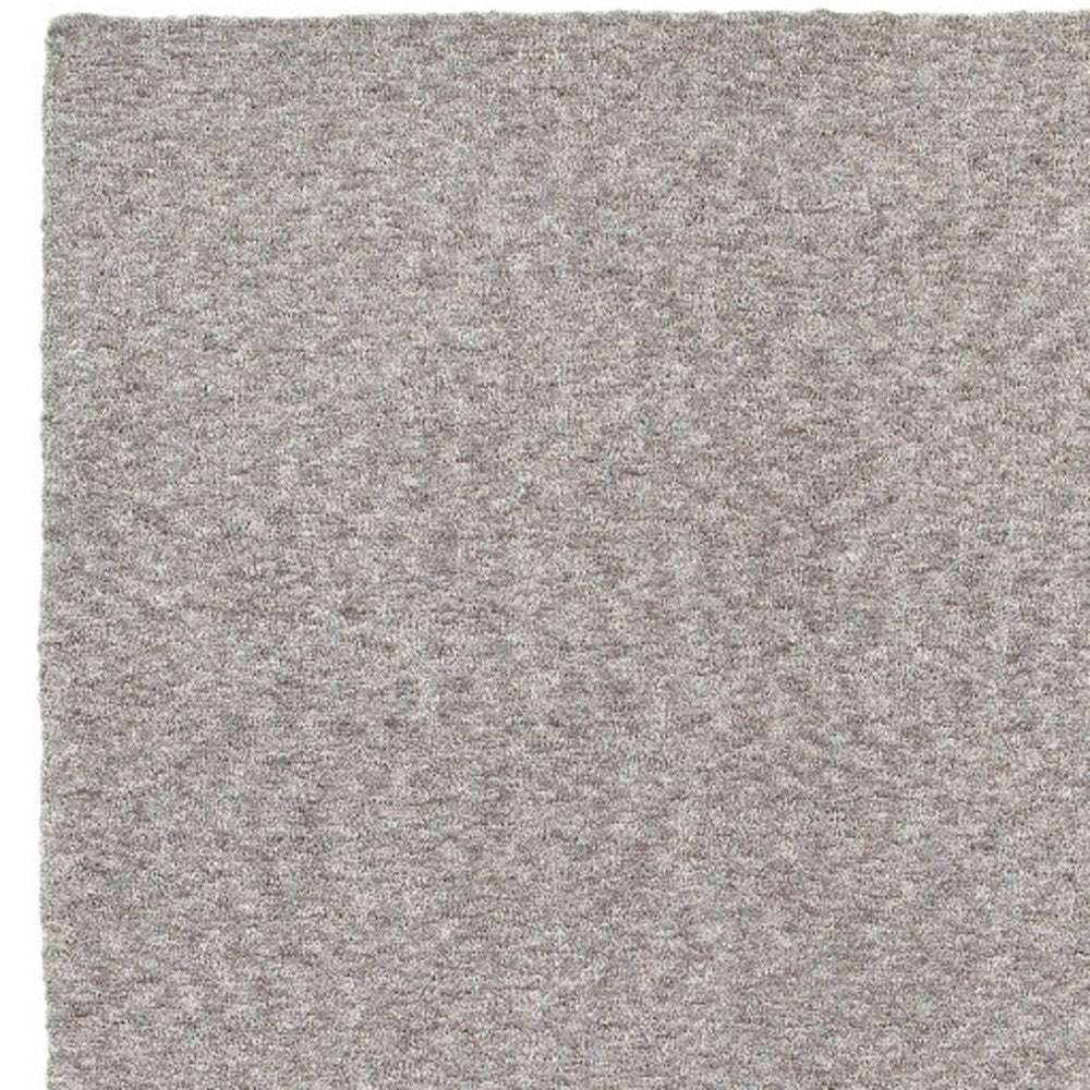 7’ X 10’ Modern Shaggy Soft Gray Indoor Area Rug