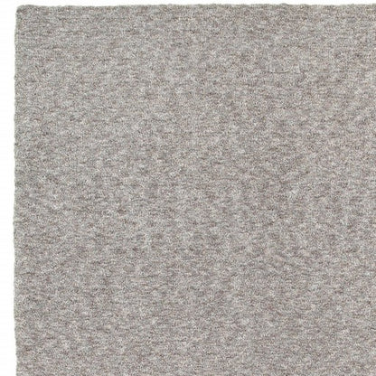 7’ X 10’ Modern Shaggy Soft Gray Indoor Area Rug