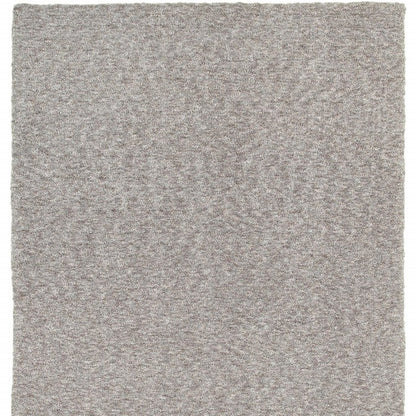 7’ X 10’ Modern Shaggy Soft Gray Indoor Area Rug