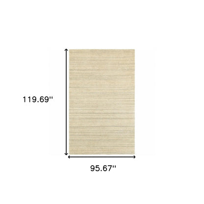 3’ X 8’ Two-Toned Beige And Grayrunner Rug
