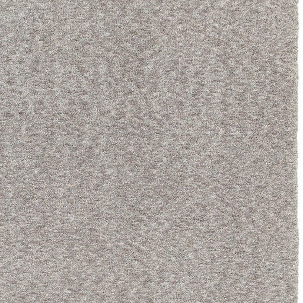 7’ X 10’ Modern Shaggy Soft Gray Indoor Area Rug