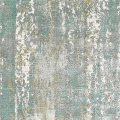 9’ X 12’ Blue And Gray Abstract Splash Indoor Area Rug