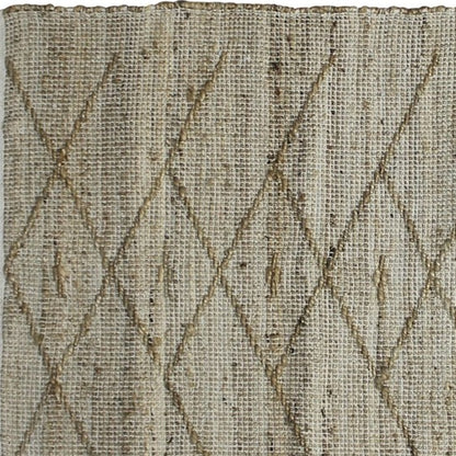 2' X 3' Beige Distressed Tribal Scatter Rug