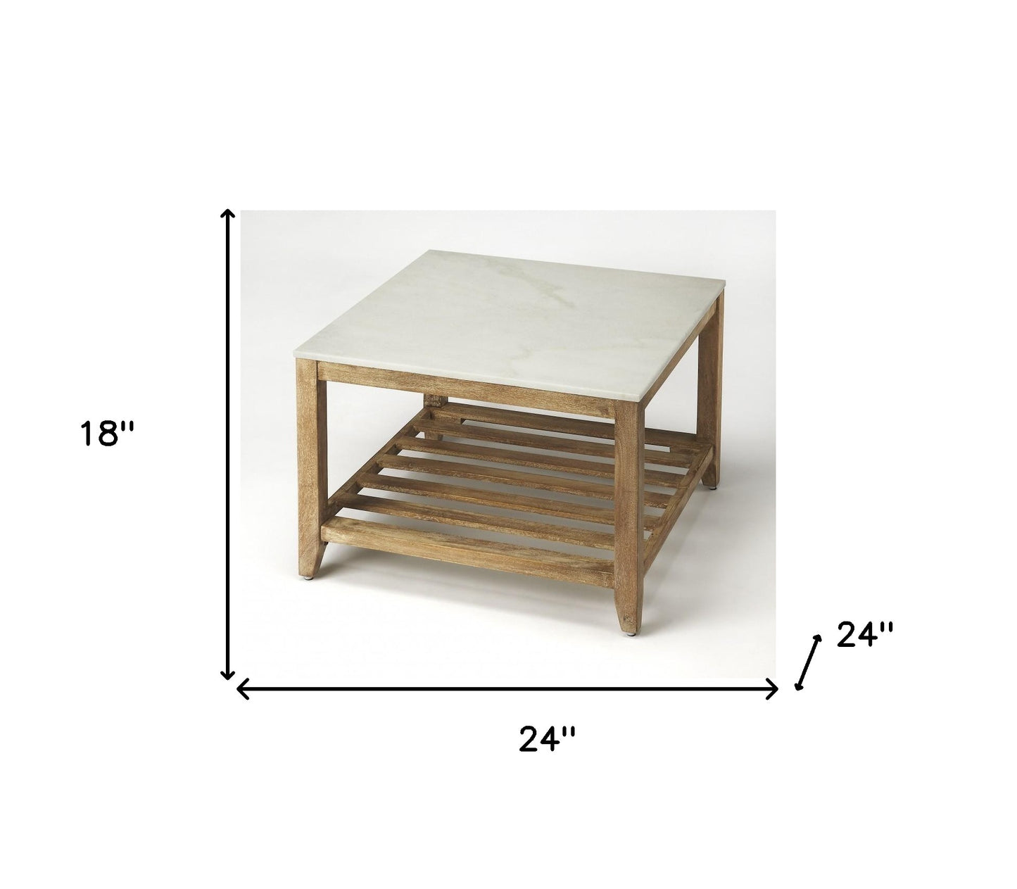 Marble Bunching Coffee Table