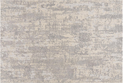 5' X 8' Grey Abstract Area Rug