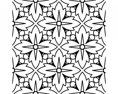 4" X 4" Black And White Silo Peel And Stick Removable Tiles