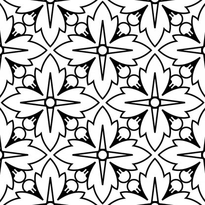 4" X 4" Black And White Silo Peel And Stick Removable Tiles