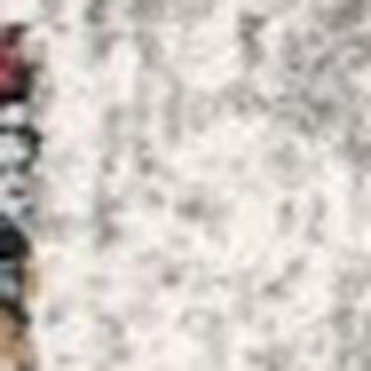 5’ X 8’ Gray And Ivory Abstract Area Rug
