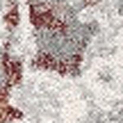 20' Gray Abstract Runner Rug