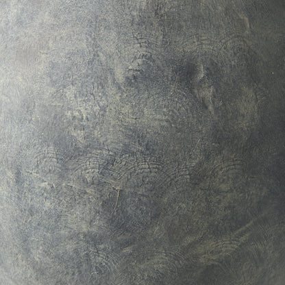 Kyros Gray 23" Earthy Ceramic Oval Vase