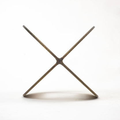 Petite Gold Metal Geometric Decor Piece