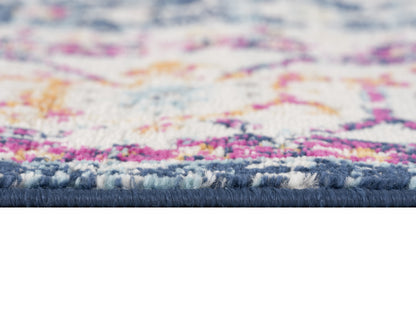 2? X 6? Navy Oriental Area Rug