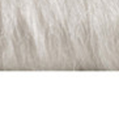 5' X 7' Cream Southwestern Dhurrie Area Rug