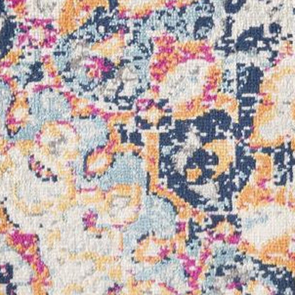 5' X 7' Cream Oriental Dhurrie Area Rug