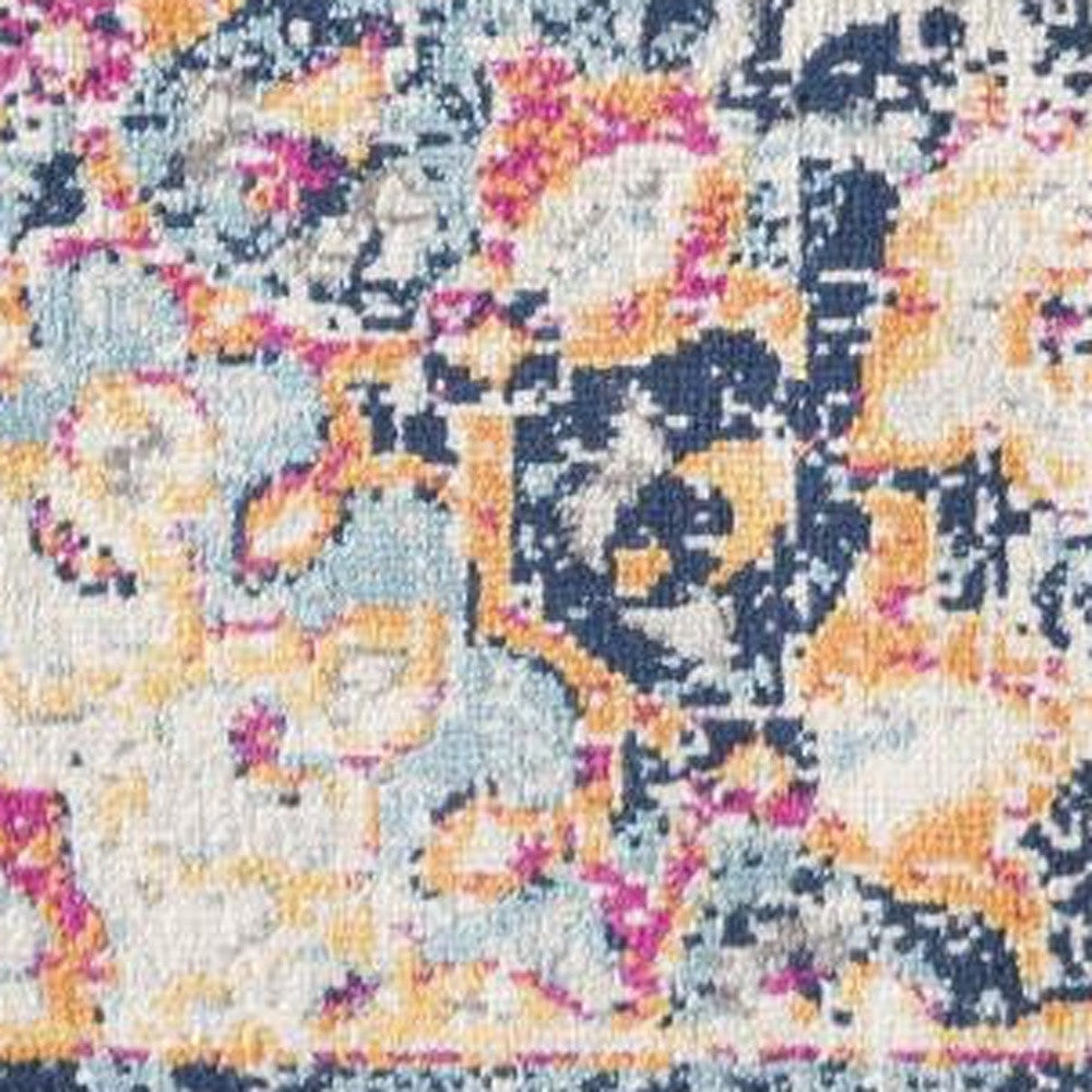 5' X 7' Cream Oriental Dhurrie Area Rug