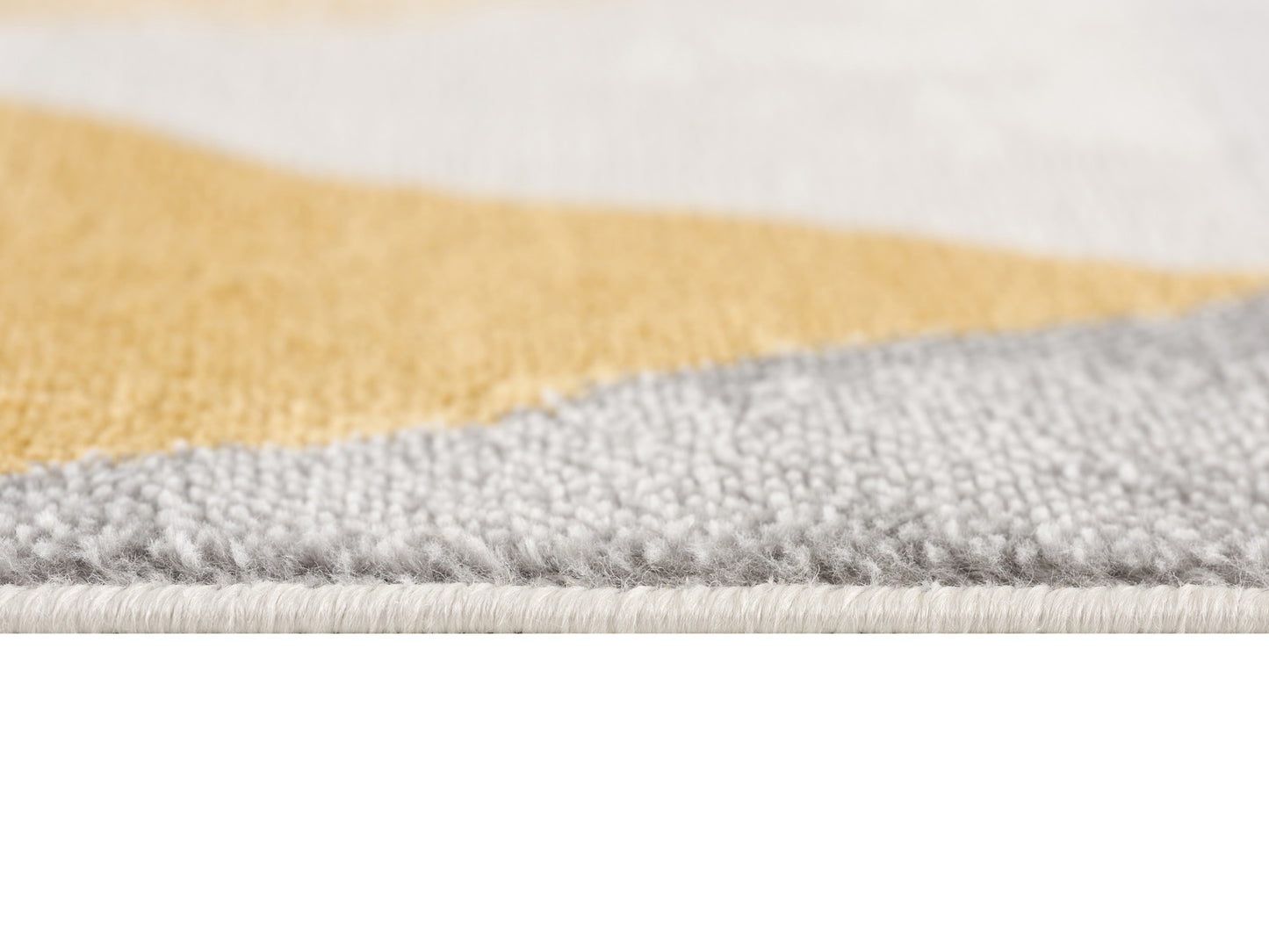 8' X 10' Yellow Geometric Dhurrie Area Rug