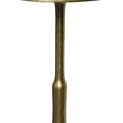 Gold Metal Side Table