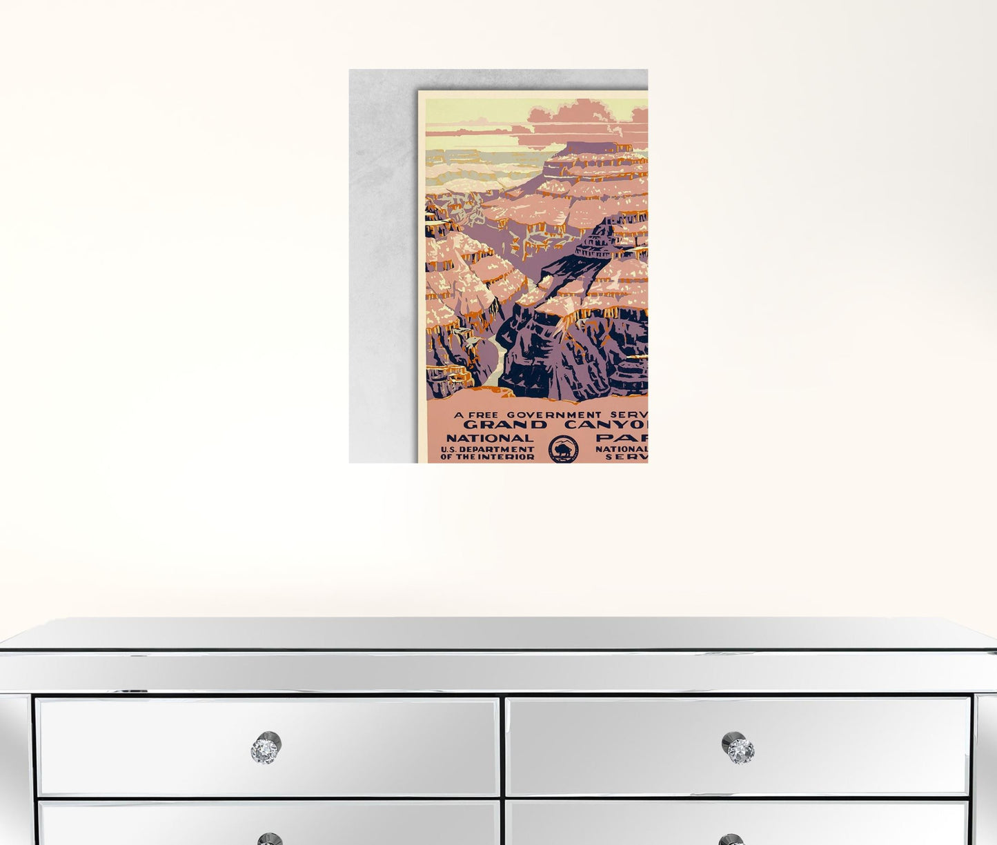 36" X 48" Grand Canyon C1938 Vintage Travel Poster Wall Art