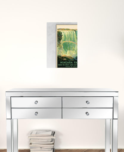 20" X 30" Niagra Falls New York C1920S Vintage Travel Poster Wall Art