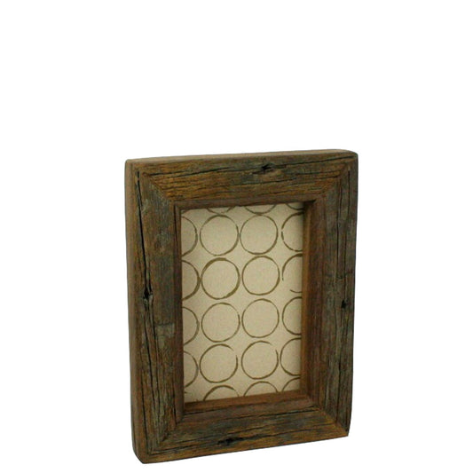 4" x 6" Wood Brown Tabletop Picture Frame