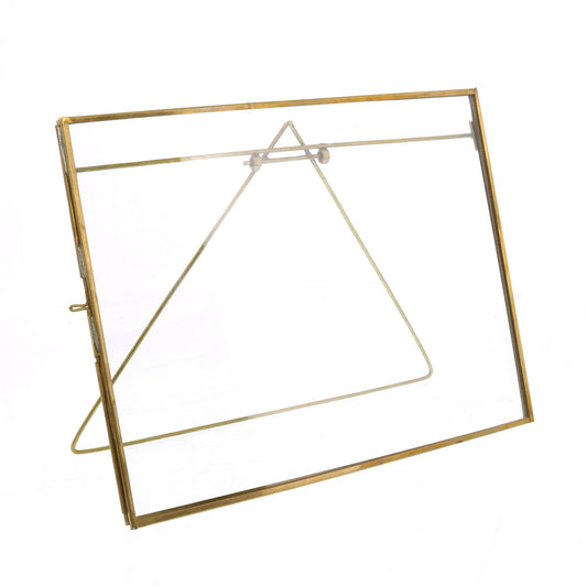 Multiple Sizes Gold Metal Tabletop Picture Frame