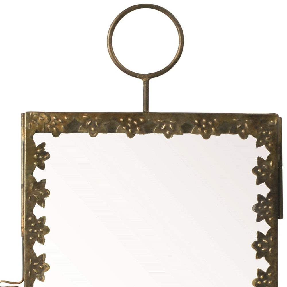 5x7 Gold Metal Embellished Frame