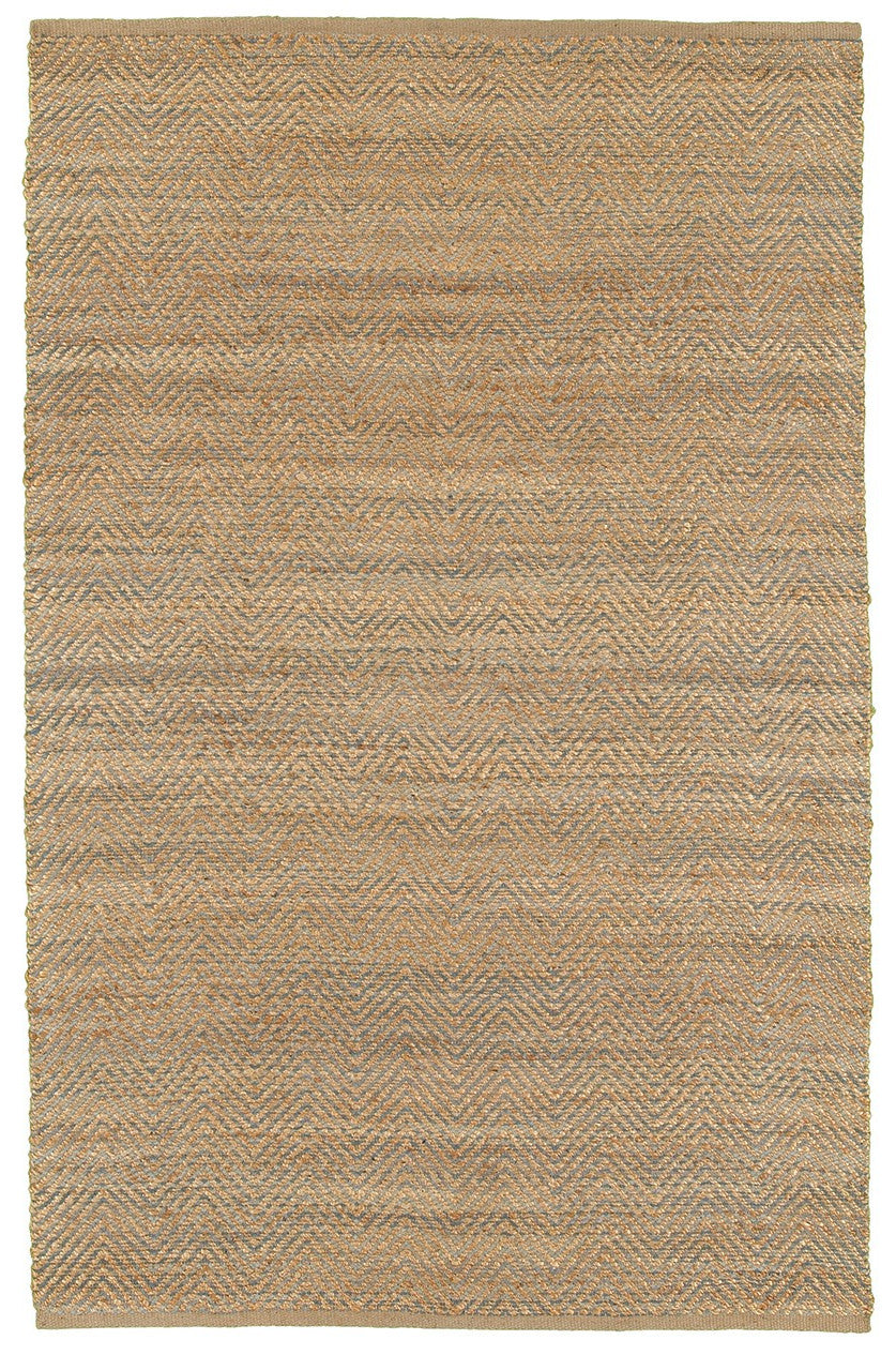 8' X 10' Brown Dhurrie Hand Woven Area Rug