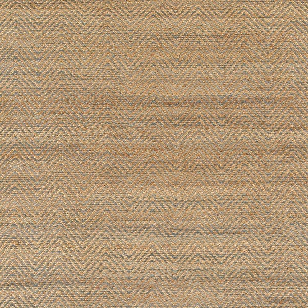 8' X 10' Brown Dhurrie Hand Woven Area Rug