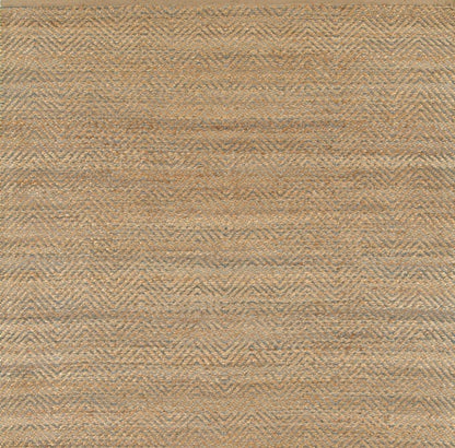 8' X 10' Brown Dhurrie Hand Woven Area Rug